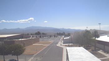 Weather camera view of Pahrump Valley HS.