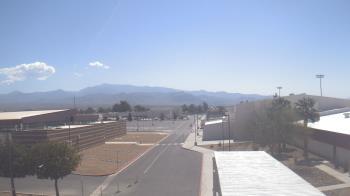Weather camera view of Pahrump Valley HS.