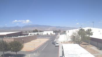 Weather camera view of Pahrump Valley HS.