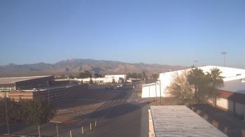 Weather camera view of Pahrump Valley HS.