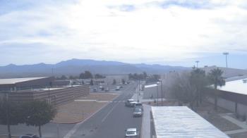 Weather camera view of Pahrump Valley HS.
