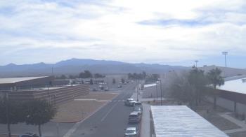 Weather camera view of Pahrump Valley HS.