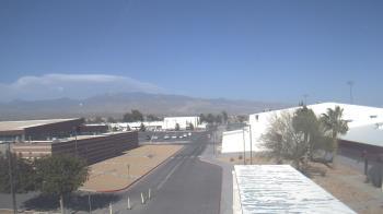 Weather camera view of Pahrump Valley HS.