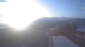 Weather camera view of Pahrump Valley HS.