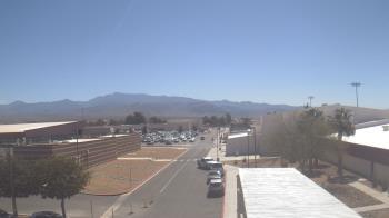 Weather camera view of Pahrump Valley HS.