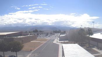 Weather camera view of Pahrump Valley HS.
