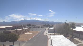 Weather camera view of Pahrump Valley HS.