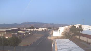 Weather camera view of Pahrump Valley HS.