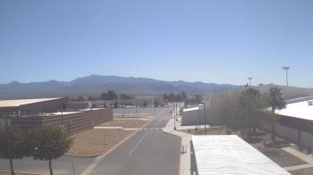 Weather camera view of Pahrump Valley HS.