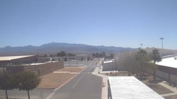 Weather camera view of Pahrump Valley HS.