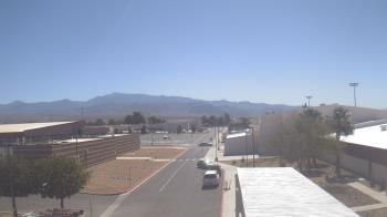 Weather camera view of Pahrump Valley HS.