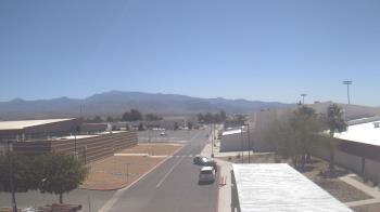 Weather camera view of Pahrump Valley HS.