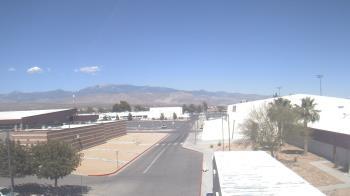 Weather camera view of Pahrump Valley HS.