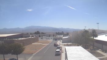 Weather camera view of Pahrump Valley HS.