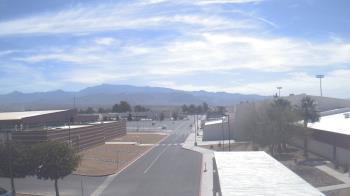 Weather camera view of Pahrump Valley HS.