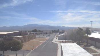 Weather camera view of Pahrump Valley HS.