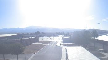 Weather camera view of Pahrump Valley HS.