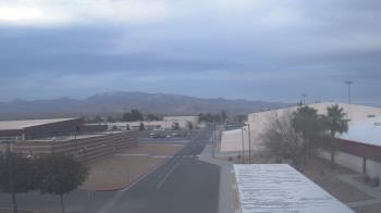 Weather camera view of Pahrump Valley HS.