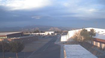 Weather camera view of Pahrump Valley HS.