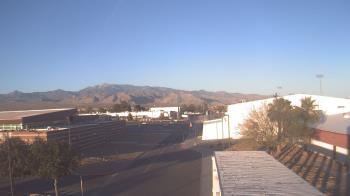 Weather camera view of Pahrump Valley HS.