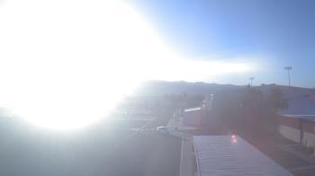 Weather camera view of Pahrump Valley HS.