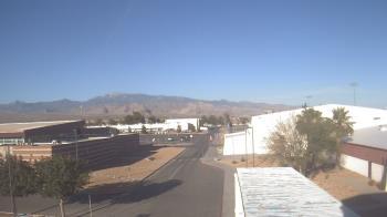 Weather camera view of Pahrump Valley HS.