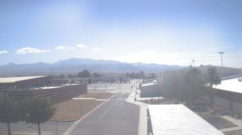Weather camera view of Pahrump Valley HS.