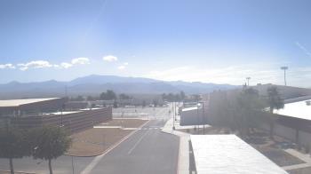 Weather camera view of Pahrump Valley HS.