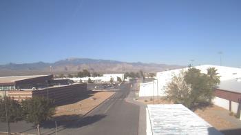 Weather camera view of Pahrump Valley HS.