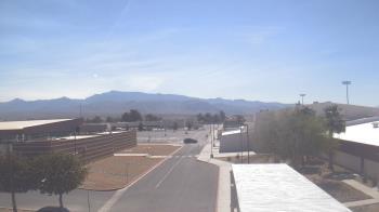Weather camera view of Pahrump Valley HS.