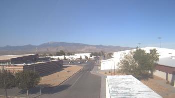 Weather camera view of Pahrump Valley HS.