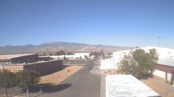 Weather camera view of Pahrump Valley HS.