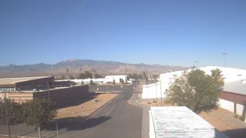 Weather camera view of Pahrump Valley HS.