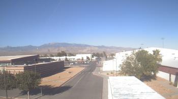 Weather camera view of Pahrump Valley HS.