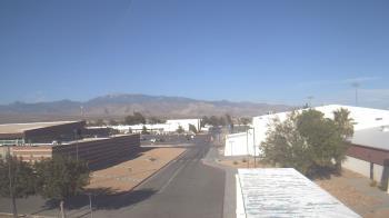 Weather camera view of Pahrump Valley HS.