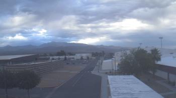 Weather camera view of Pahrump Valley HS.