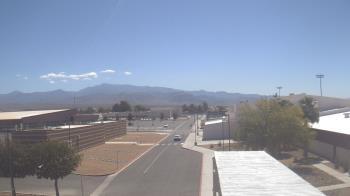 Weather camera view of Pahrump Valley HS.