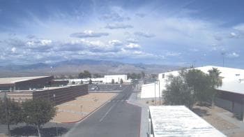 Weather camera view of Pahrump Valley HS.