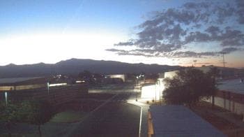 Weather camera view of Pahrump Valley HS.