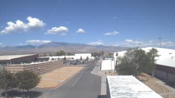 Weather camera view of Pahrump Valley HS.