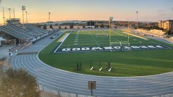 Weather camera view of Prestonwood Christian Academy.