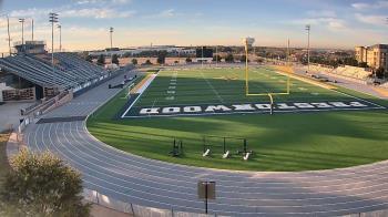 Weather camera view of Prestonwood Christian Academy.