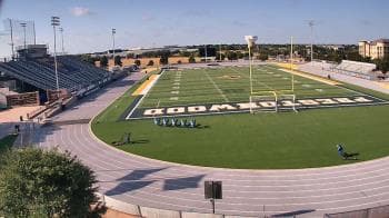 Weather camera view of Prestonwood Christian Academy.