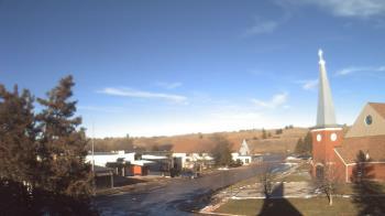 Weather camera view of Red Cloud Indian School.