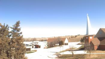 Weather camera view of Red Cloud Indian School.