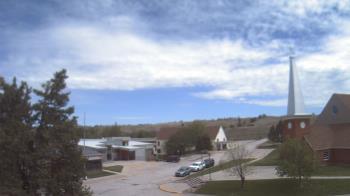 Weather camera view of Red Cloud Indian School.