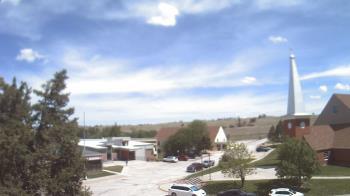 Weather camera view of Red Cloud Indian School.
