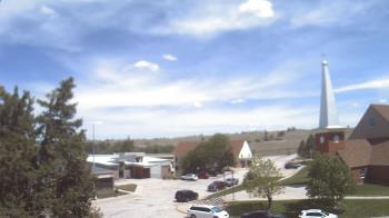 Weather camera view of Red Cloud Indian School.
