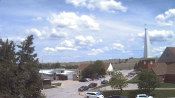 Weather camera view of Red Cloud Indian School.