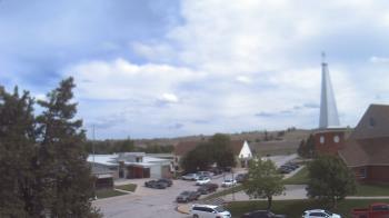 Weather camera view of Red Cloud Indian School.